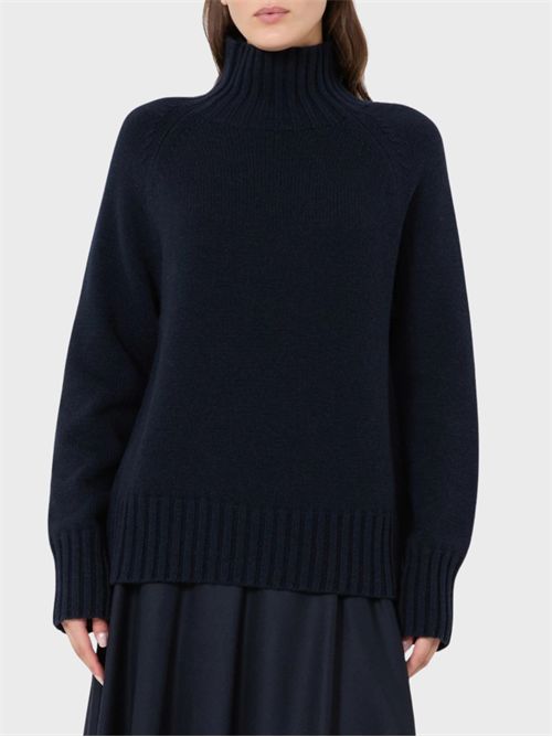 Boxy wool and cashmere turtleneck knit S' MAX MARA | 2629366013600011